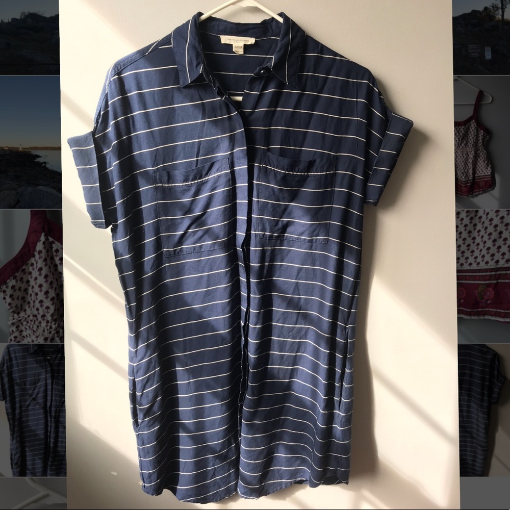 BeachLunchLounge Modern Bohemian Button-down dress